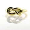 Billede af Ring m. knude (knob) 14 kt. facon + 5,9 gr. (prisen er excl. guld)