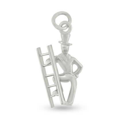 Billede af Vedhæng HC Andersen "Skorstensfejeren" 925s. sølv