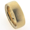 Billede af Ring uden brill. i sider, br. 8 mm., tyk. 3,3 mm. (ring str. 63) 14 kt.