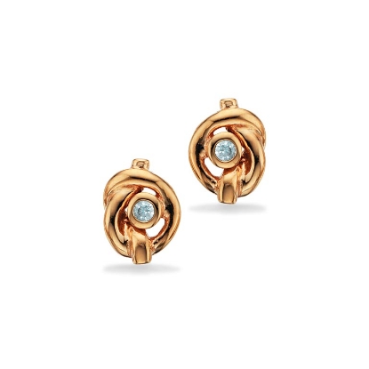 Billede af Ørepynt cubic zir. 8 kt.