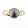 Billede af Ring med ferskvands perle ca. 11 mm. 14 kt.