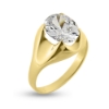 Billede af Ring m. syn sten 8*10 mm 14 kt