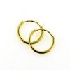 Billede af Creol ørering 1,3mm. 17,5 mm. 14kt.