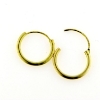 Billede af Creol ørering 1,3mm. 17,5 mm. 14kt.