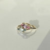 Billede af Ring blå topas/London blue topas 8 kt.