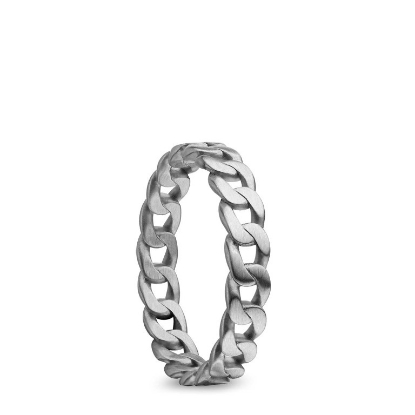 Billede af Bering ring Arctic Symphony inderring panser mat stål (str. 65-75)