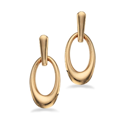 Billede af Ørepynt oval 8 kt.