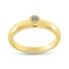 Billede af Ring "Sparkling Detail" 8 karat guld m. synt. sten facon 3,2 gr. (prisen er excl. guld)