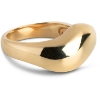 Billede af ENAMEL Copenhagen Agnete Large ring forgyldt sølv (str. 54)