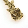 Billede af Vedhæng blomst (rose)14 kt