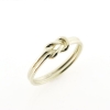 Billede af Ring, råbåndsknob 14 kt.