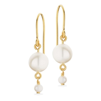 Billede af Ørebøjler fkp. sølv fg.