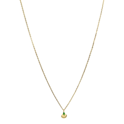 Billede af Hultquist Umiko Halskæde sølv forgyldt (40+5 cm)