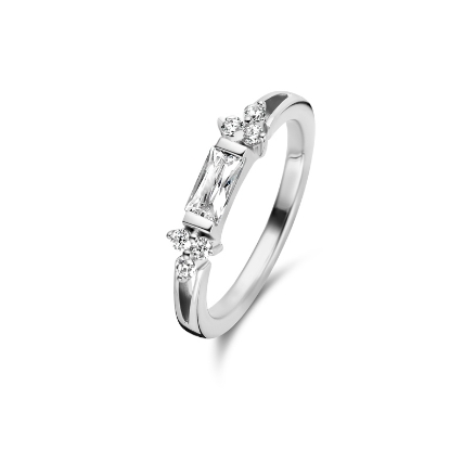 Billede af Spirit Icons Candy ring sølv med synt. zirkonia str. 54