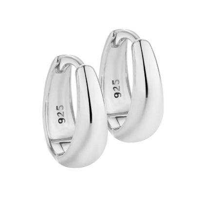 Billede af Aqua Dulce Emma øreringe sølv