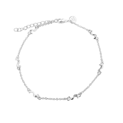 Billede af Aqua Dulce Rhumba armbånd sølv (17 + 3 cm)