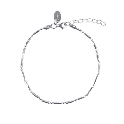 Billede af Aqua Dulce Malena armbånd sølv (17 + 3 cm)