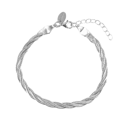 Billede af Aqua Dulce Teresa armbånd sølv (17 + 3 cm)