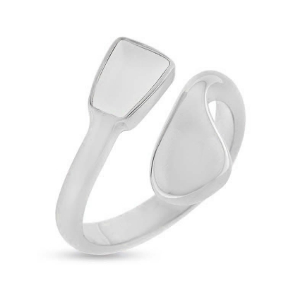 Billede af Tand ring i sølv