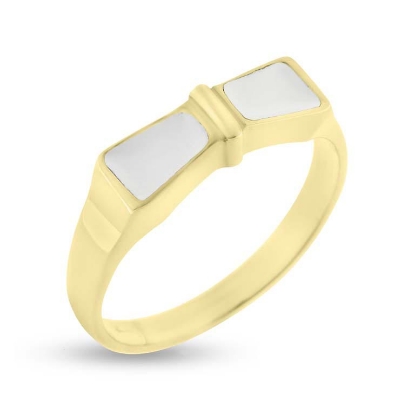 Billede af Tand ring 8 kt. fac. 2,8 gr