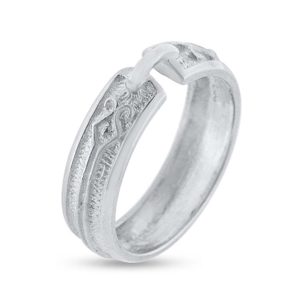 Billede af Ring "Link" 925s sølv