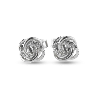 Billede af Ørestik knude 14 kt. hvg.