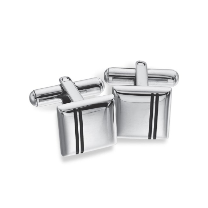 Billede af Manchetknapper stål