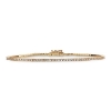 Billede af Dazzling Tennis-armbånd 0,95 H-W/SI 14 kt.