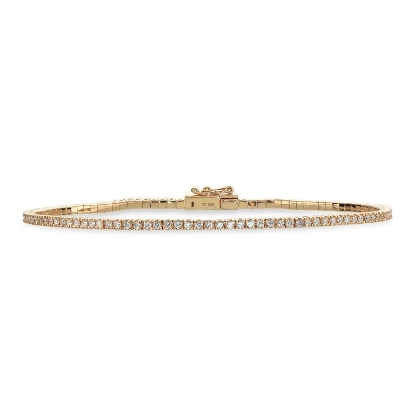 Billede af *Dazzling Tennis-armbånd 0,95 H-W/SI 14 kt.