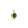 Billede af Julie Sandlau Little Prime Moss Green vedhæng forgyldt sølv m. krystal