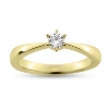 Billede af Ring brillant 0,45 w/vs 14 kt. 585
