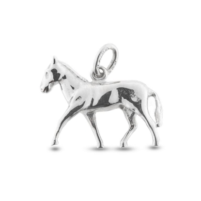 Billede af Vedhæng hest 14 kt. hvg.