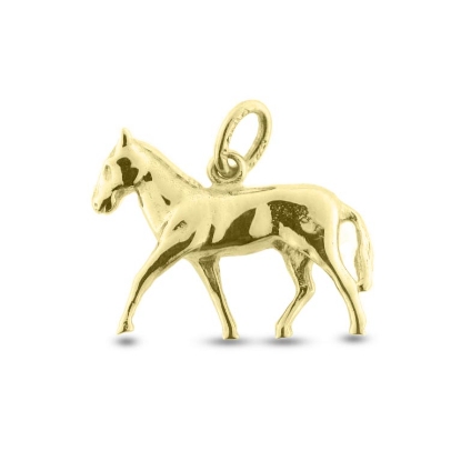 Billede af Vedhæng hest 8 kt. facon 3,5 gr. (prisen er excl. guld)