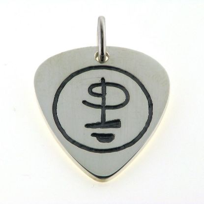 Billede af Vedhæng med gravering logo 925s sølv (smykke) 