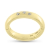 Billede af Gigtring, 3 brill. a 0,02 w/vs. (bredde 4,5 mm., tyk. 2,6 mm.) 14 kt.str. -59