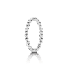 Billede af Pandora ring sølv, kugletråd str. 54