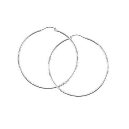 Billede af Aqua Dulce Ana creoler sølv (50 mm)