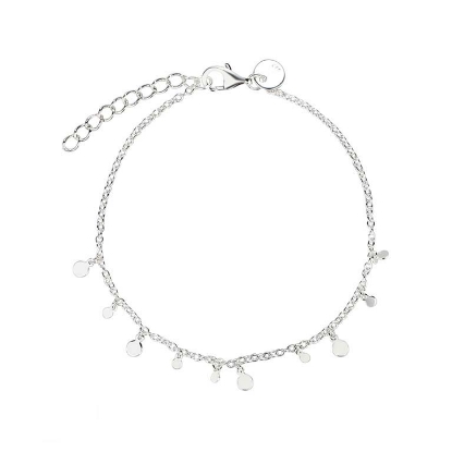 Billede af Aqua Dulce Elegant armbånd sølv (17 + 3 cm)