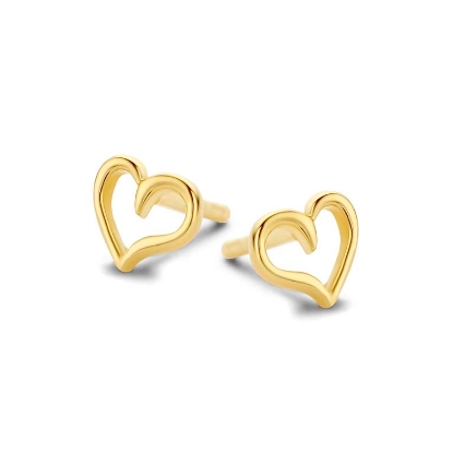 Billede af Spirit Icons Youth ørestik sølvforgyldt