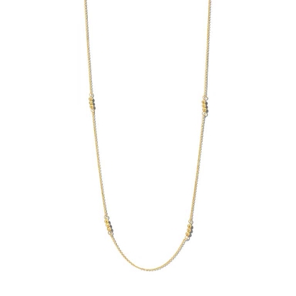 Billede af Spirit Icons Mala halskæde 14 karat guld 60 cm.  