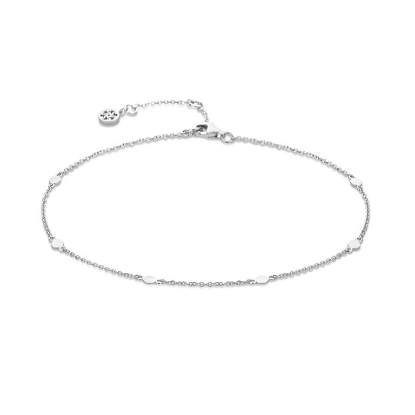 Billede af Spirit Icons Obsession ankelkæde sølv (23-27cm)