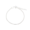Billede af Aqua Dulce Popcorn armbånd sølv (17 + 3 cm)