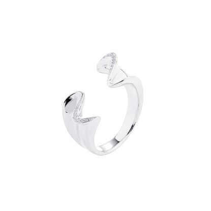 Billede af Aqua Dulce Darling River ring sølv m. cz (str. 53-60)