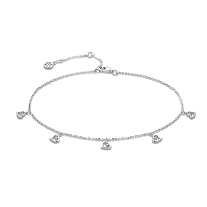 Billede af Spirit Icons Youth ankelkæde sølv (23-27cm)