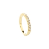 Billede af Aqua Dulce Darling ring forgyldt sølv m. cz (str. 54)
