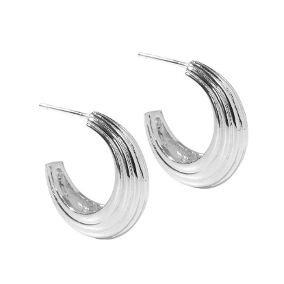 Billede af Aqua Dulce Sue Big øreringe sølv