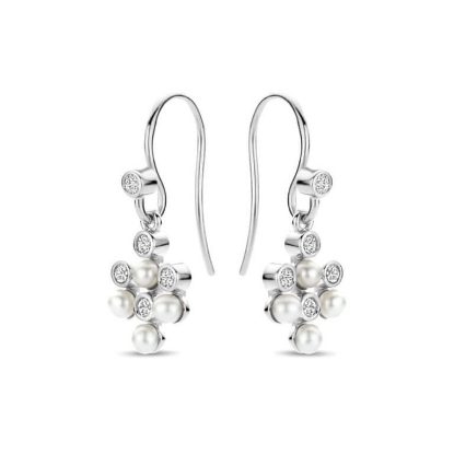 Billede af Spirit Icons Alison Hanger øreringe sølv m. fvp + cz