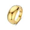 Billede af Spirit Icons Callas Large ring forgyldt sølv (str. 56)