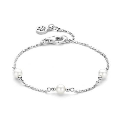 Billede af Spirit Icons Athena Petit armbånd sølv m. fvp (14-16 cm)