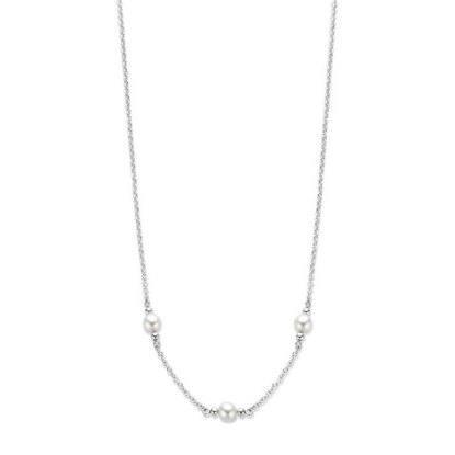 Billede af Spirit Icons Athena Petit halskæde sølv m. fvp (38-40 cm)